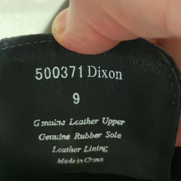 Joseph Abboud Men 9M Dixon Black Monk Strap Shoe - Picture 8 of 9